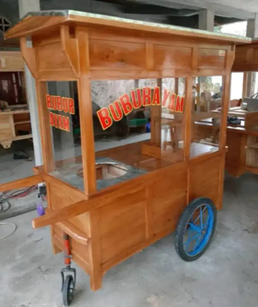 Jual Gerobak Angkringan,Bakso,Mie Ayam,Bubur,Roti BakardlL.Free ongkir