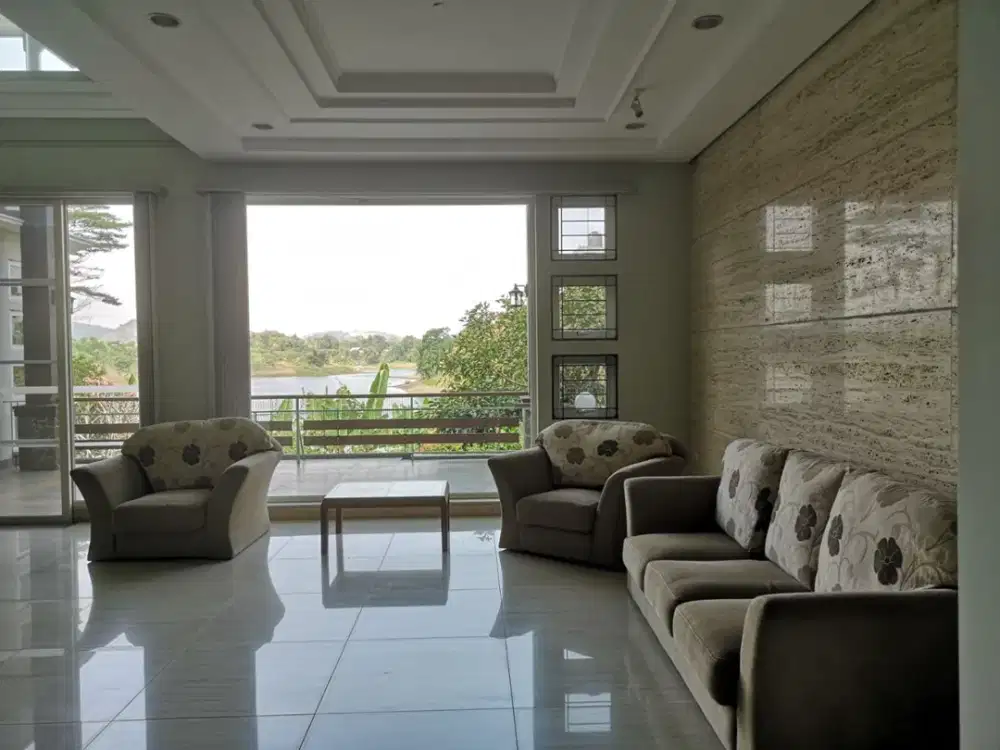 Rumah Siap Huni Cluster Tatar Pitaloka View Danau Kota Baru Parahyangan Padalarang lokasi sangat strategis keluar tol padalarang bandung lingkungan da