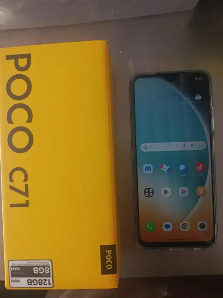 POCO C71 RAM 4+4/128