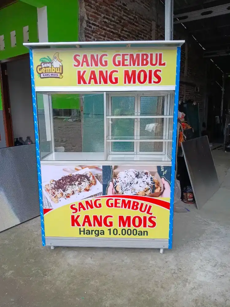 Gerobak usaha gratis ongkir Bayar di tempat