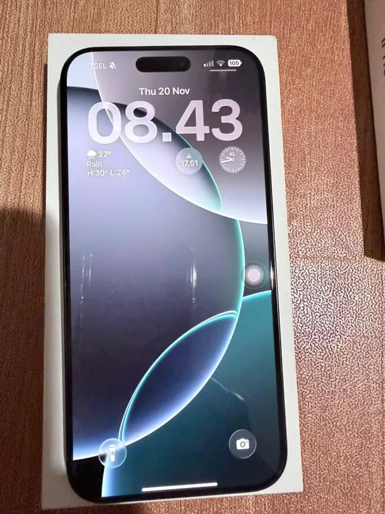 JUAL IPHONE 16 PROMAX 256 BH 100% IBOX