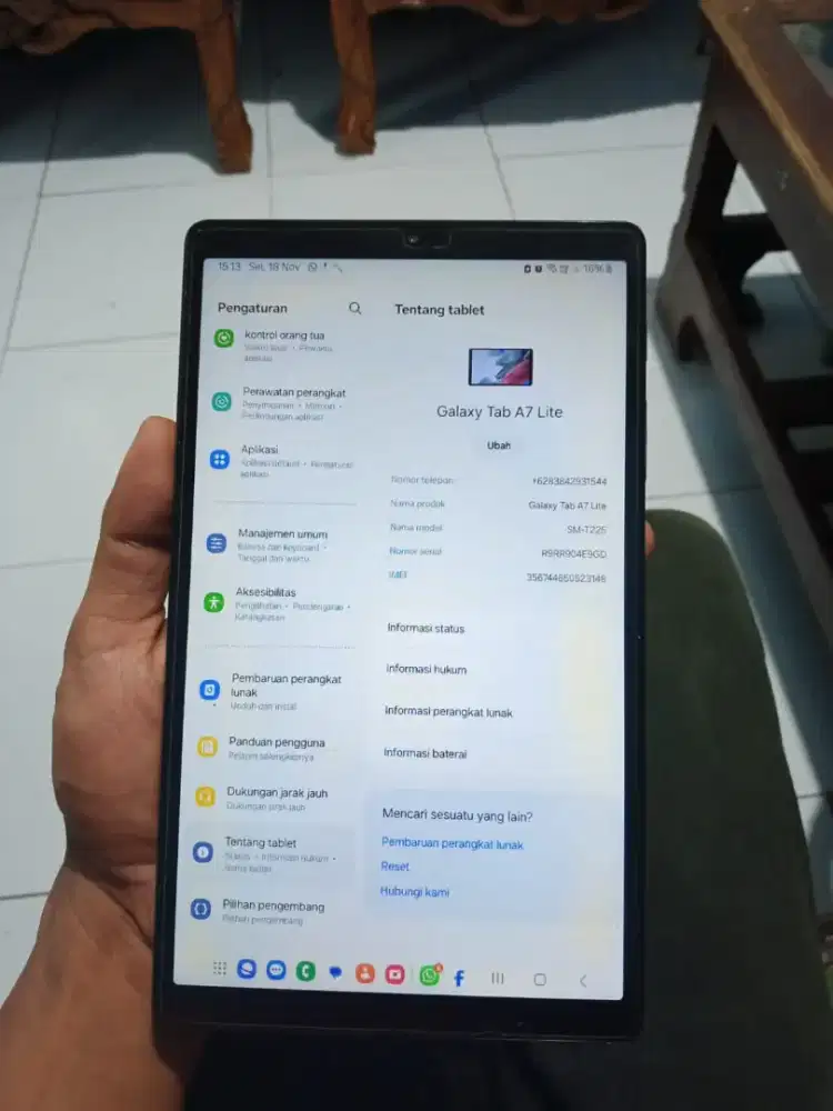 Tab a7 kite 3/32 full set