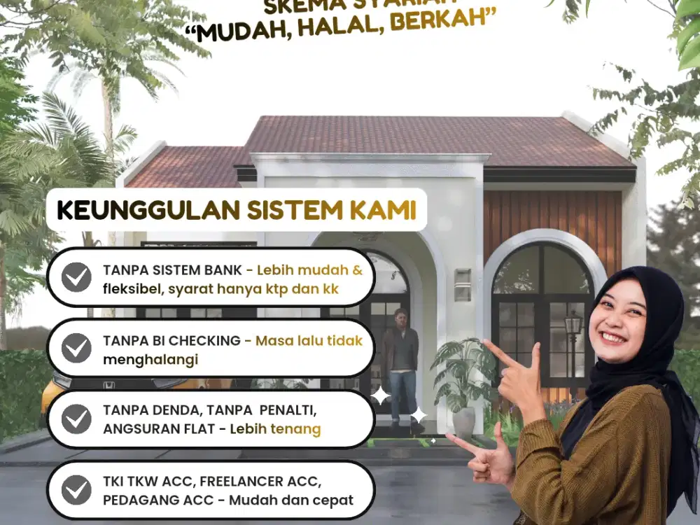 RUMAH PURWOKERTO PREMIUM KREDIT MUDAH TANPA BIKIN SUSAH