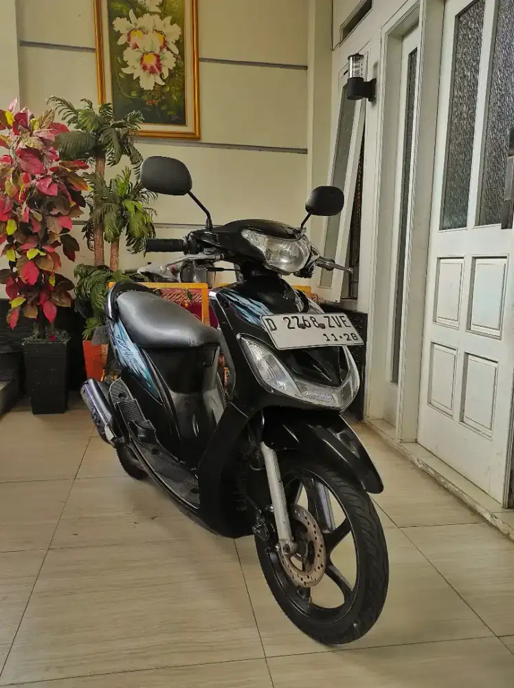 Yamaha Mio Garnis Hitam Pajak Panjang