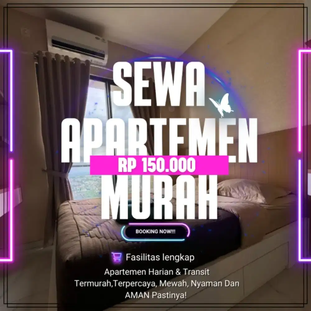 Sewa apartemen Tangerang TREEPARK SERPONG Harian/Transit Termurah