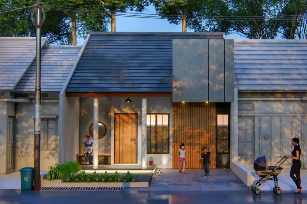 Rumah bergaya jepang di semarang