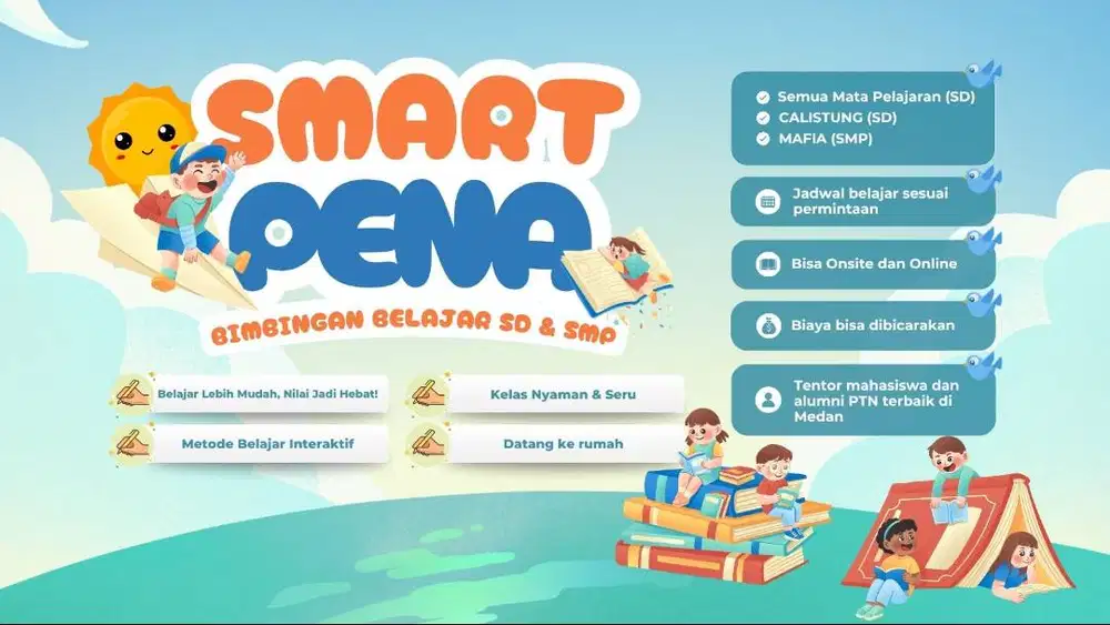 BIMBEL SD & SMP SMART PENA