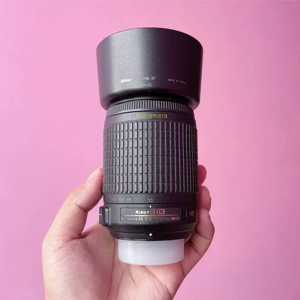 Lensa Tele Nikon 55-200mm VR Zoom