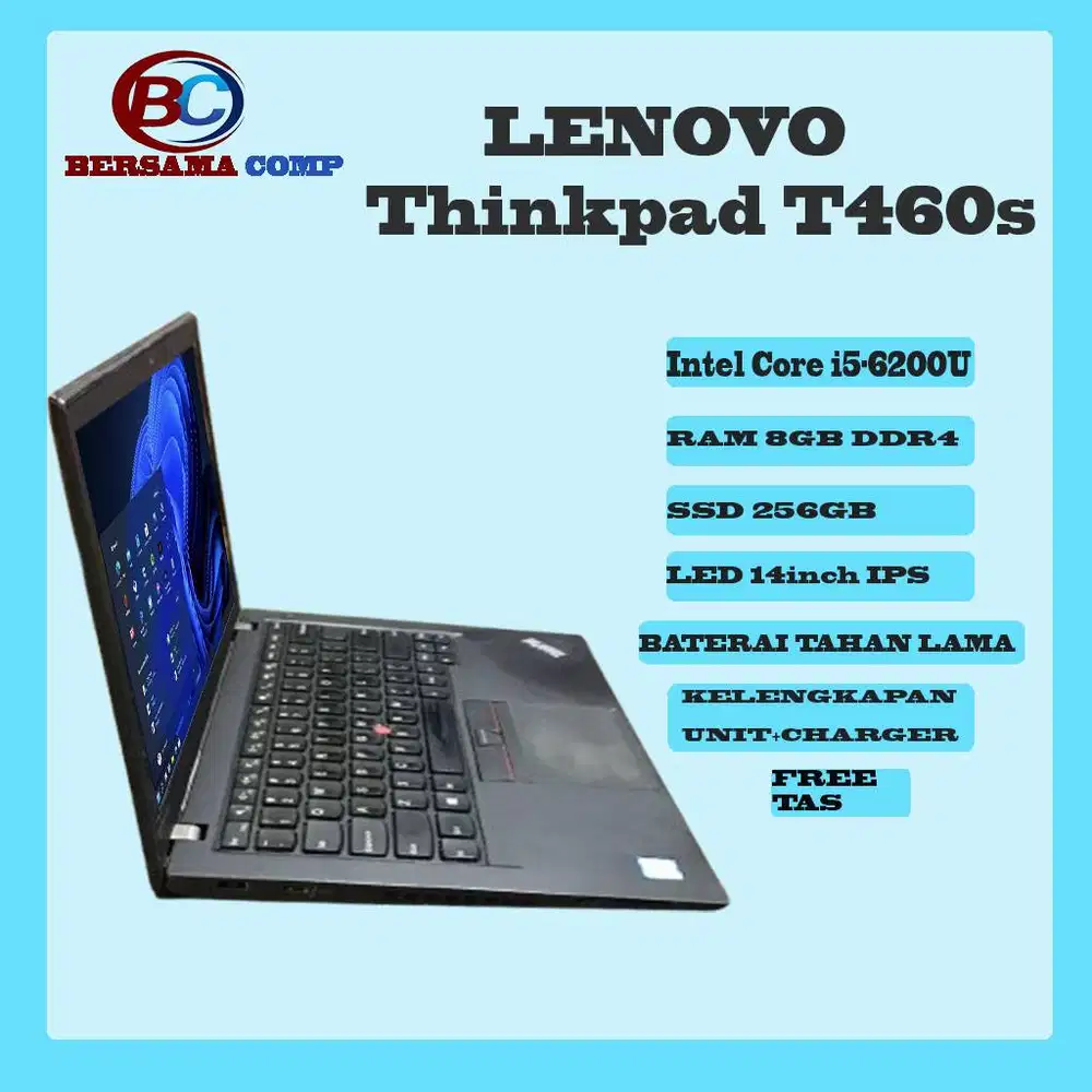 Laptop Lenovo Thinkpad T460s Core i5 6200U 14Inch ips