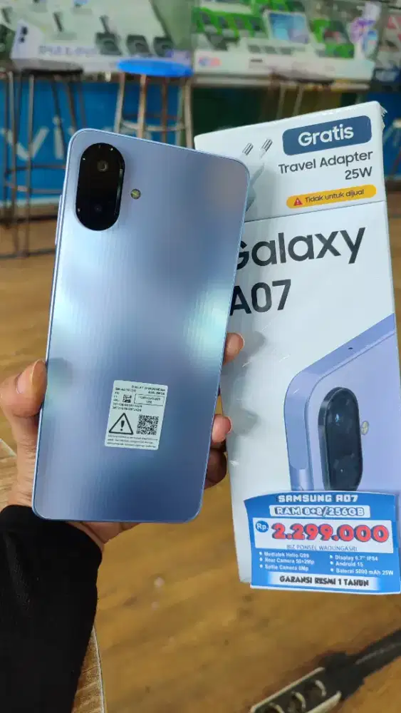 Samsung galaxi a07 ram 8/256gb bisa kredit
