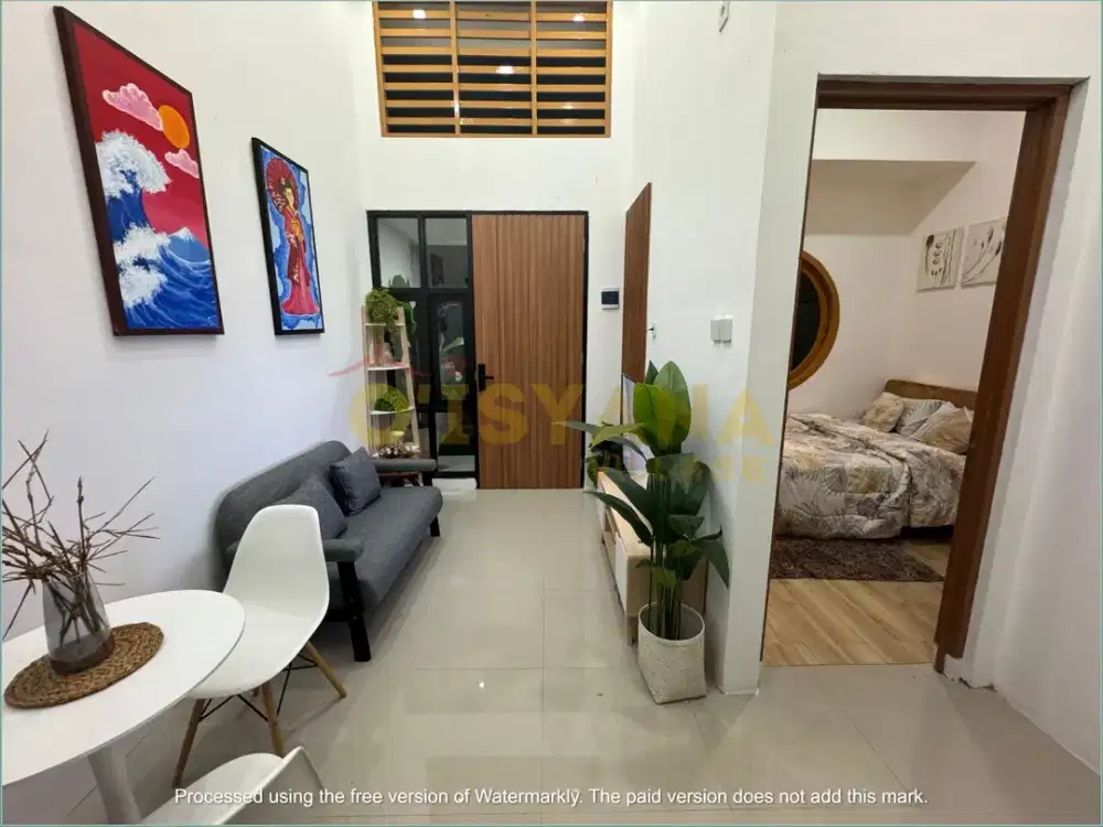 Rumah di Jogja Barat Ada Taman Bermain Jepang Modern Area Exit Tol Sentolo