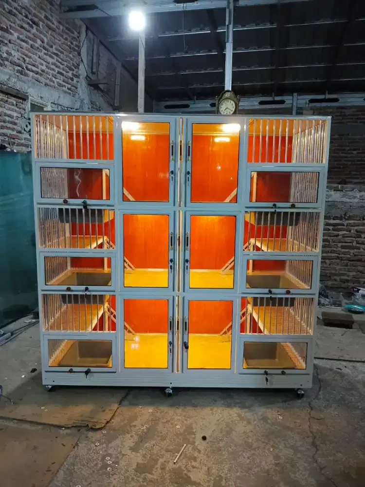 Jual kandang kucing pintu 6