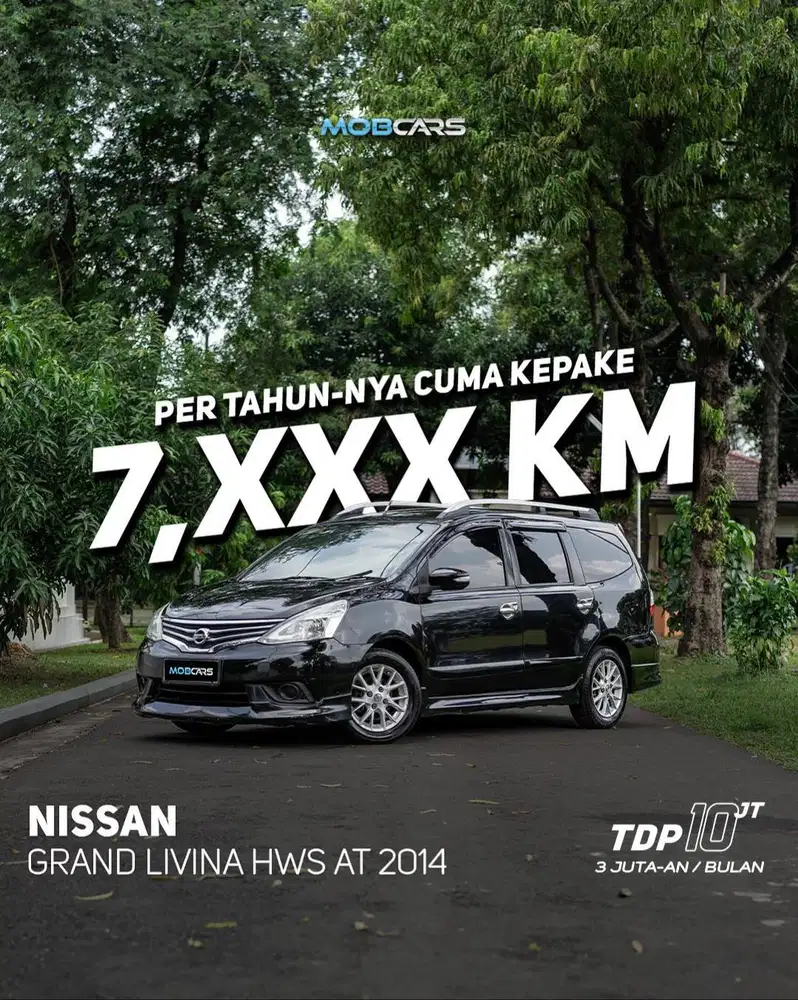 FREE GARANSI MESIN GRAND LIVINA HWS XV AT MATIC 2014 HITAM