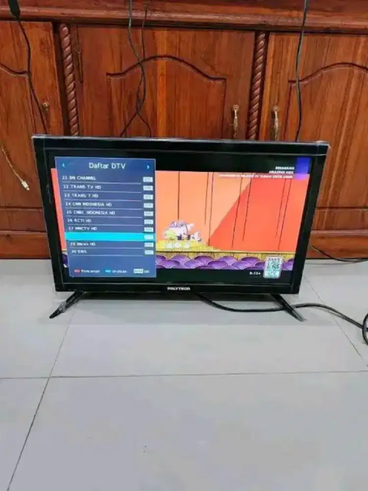 Tv LED polytron 24inc + stb
