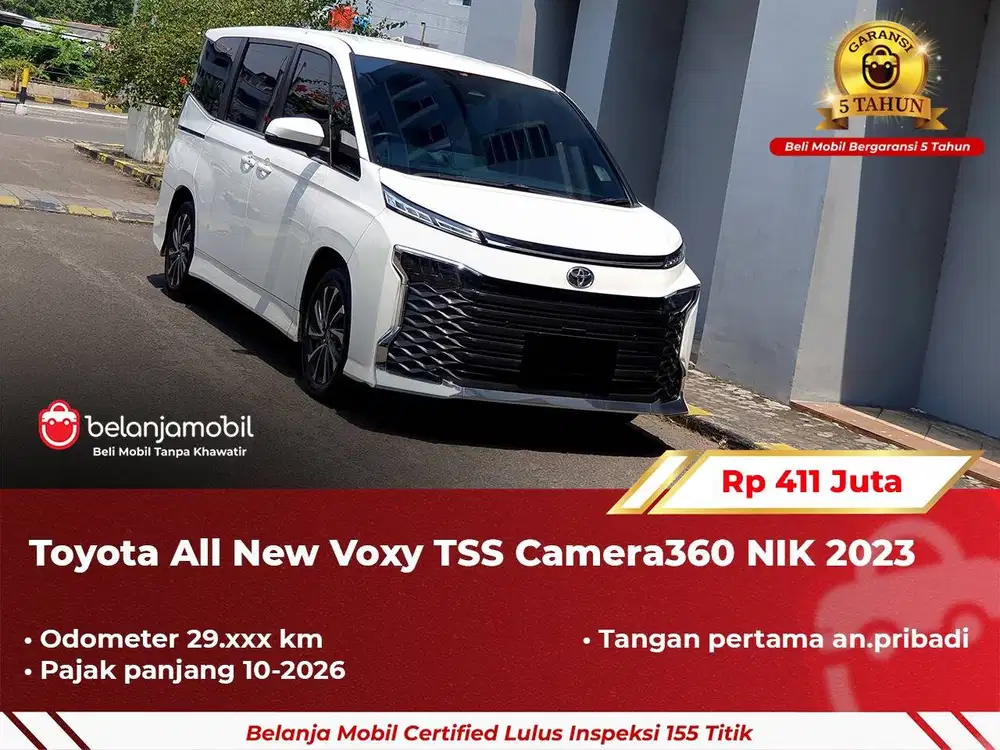 [ GARANSI 5TH ] Toyota All New Voxy TSS 2023 2024