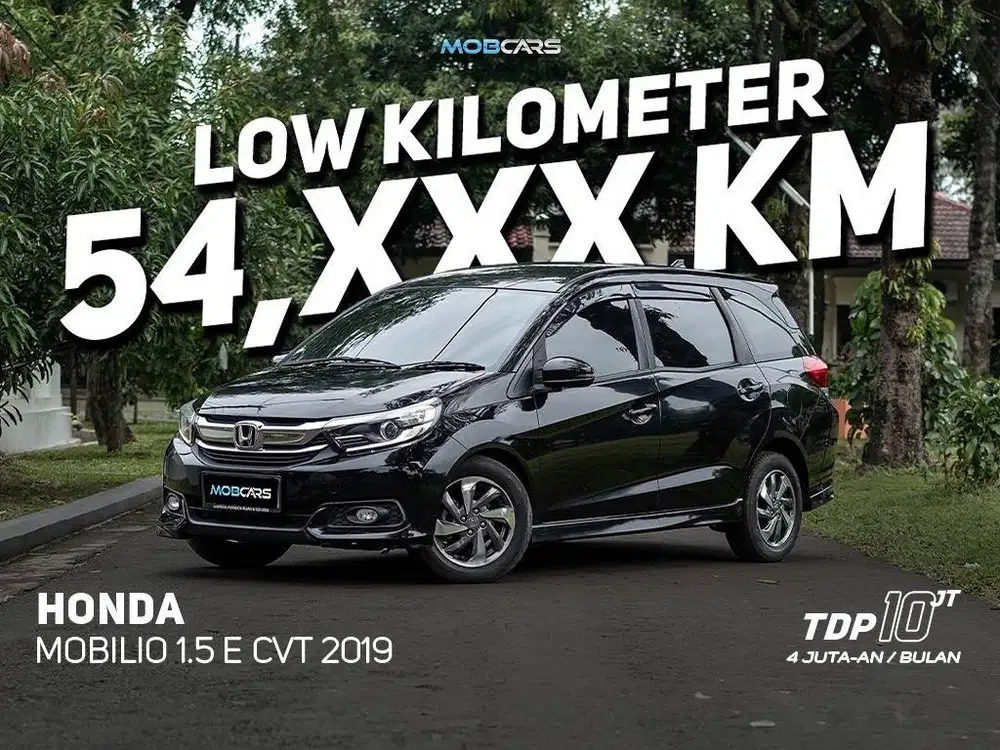 FREE GARANSI MESIN MOBILIO 1.5 E CVT MATIC 2019 HITAM