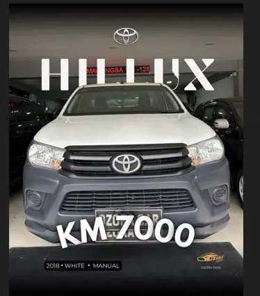 HILUX 4X2 MT DIESEL (KM 7RB ASLI , PAJAK BARU)