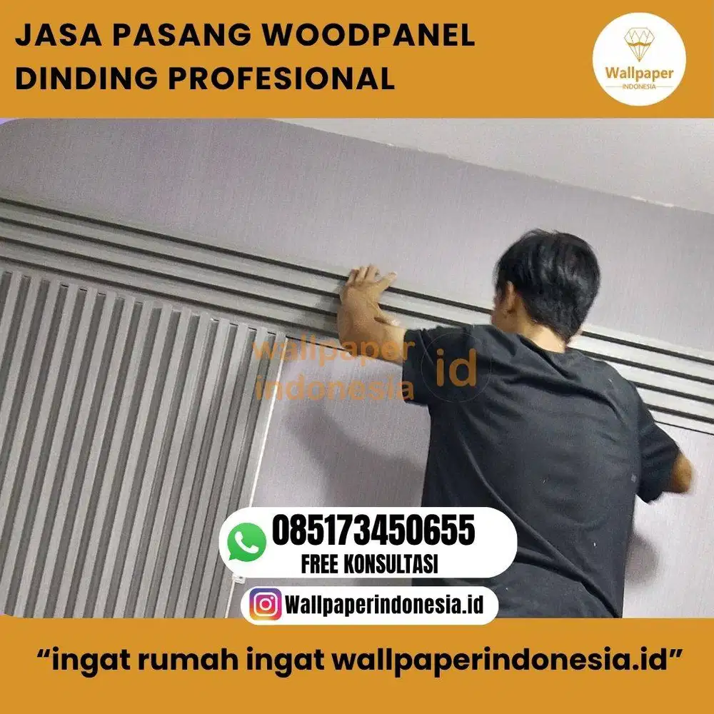 JASA PASANG WOODPANEL DINDING PROFESIONAL
