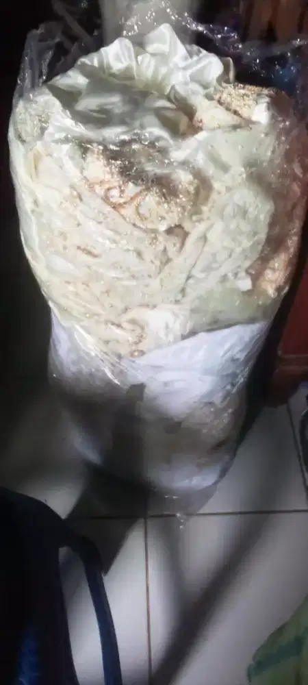 Gaun pengantin size s-m