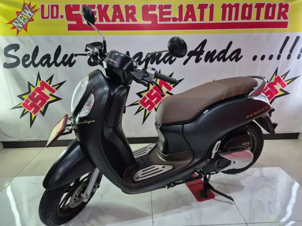 Scoopy prestige iss cbs keyless 2024 plat W istimewa