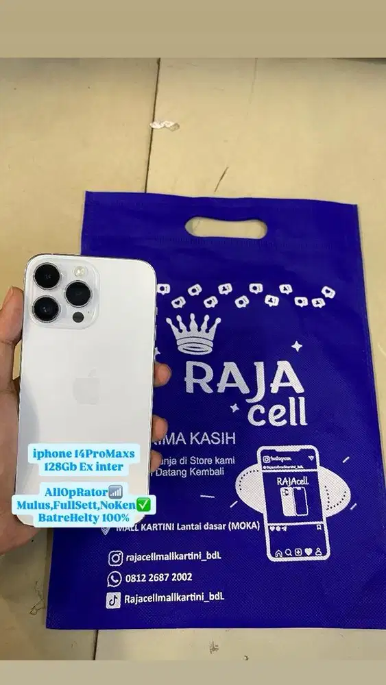 Iphone 14pRoMaxs internal 128Gb Ex inter