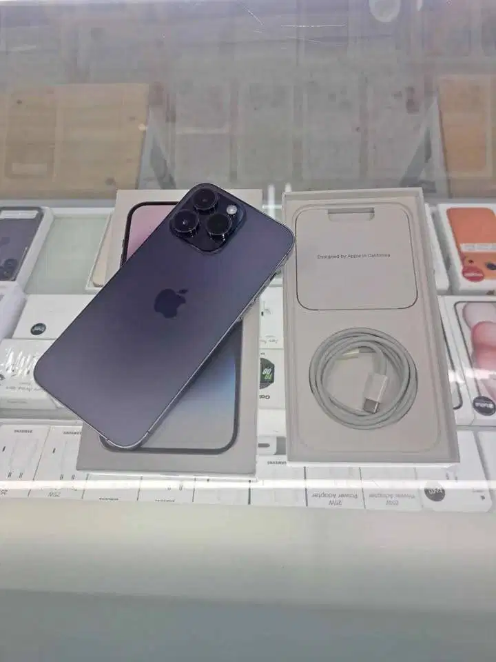 Second IPhone 14 Pro Max 512GB Deep Purple Ex IBOX Mulus Fullset