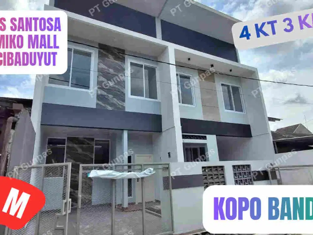 rumah baru siap huni dekat RS santosa kopo bandung