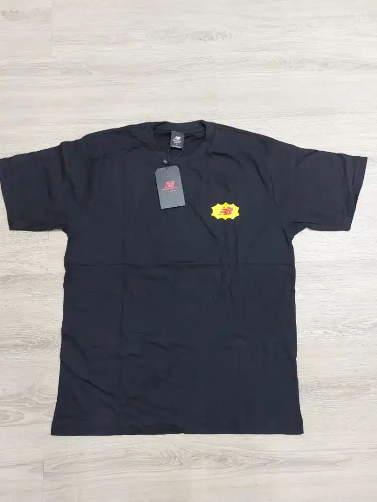 Kaos NB New Balance  Hitam XL 2 Variasi