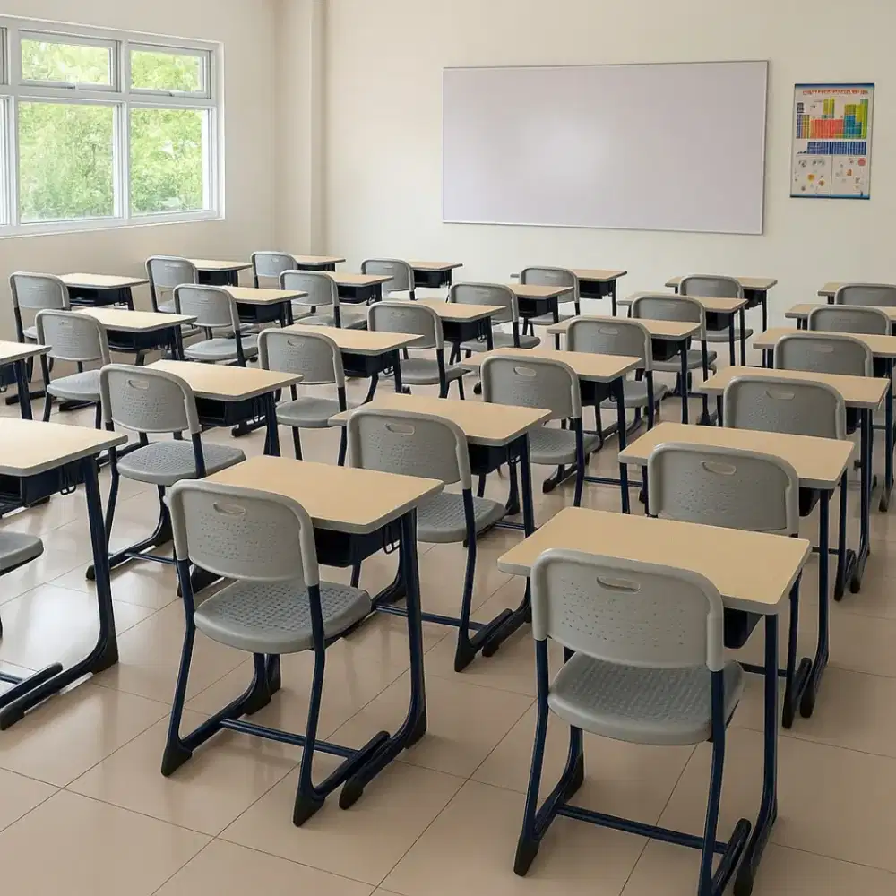 Meja belajar sekolah