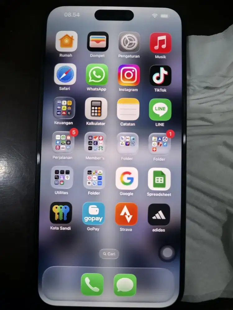 Jual santai Iphone15 Promax 256gb Ex Ibox. Pemakaian super mulus.