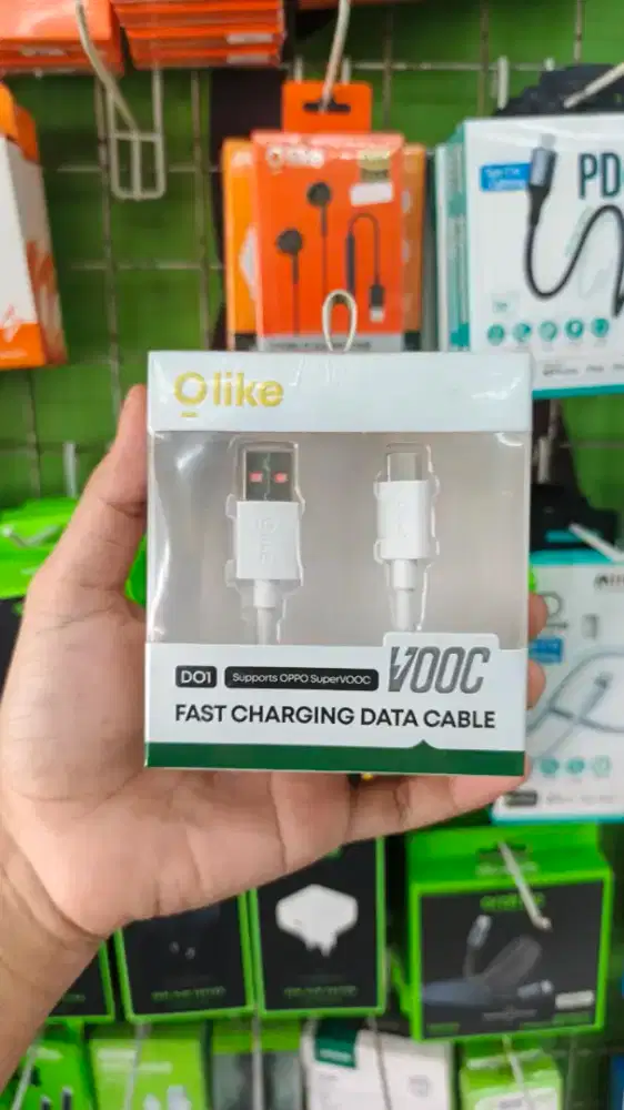 KABEL DATA TYPE C SUPER VOOC OLIKE D01