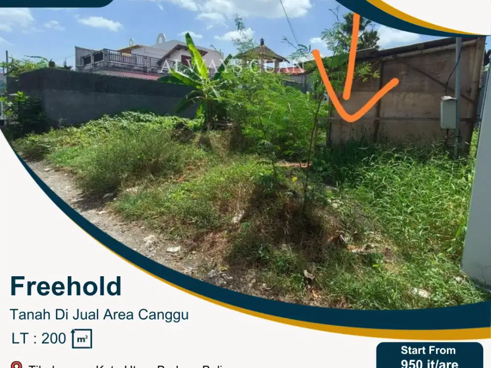 Tanah Di Jual Canggu Area