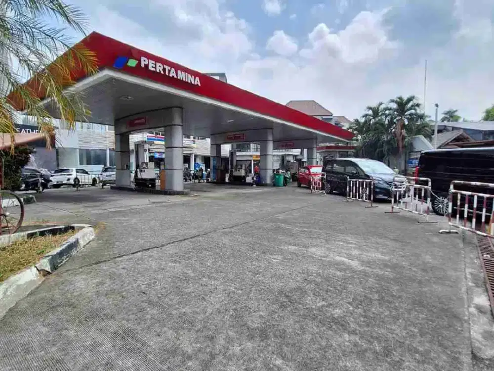 Spbu tidak aktif strategis di Pondok Indah murah hitung tanah