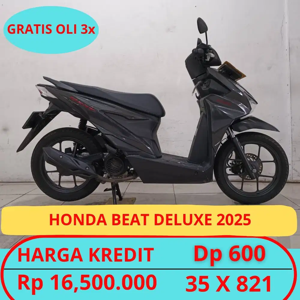 HONDA BEAT DELUXE 2025 DP HANYA 600 RIBU GUYSS