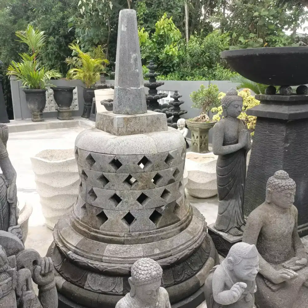 Stupa batu asli 100%
