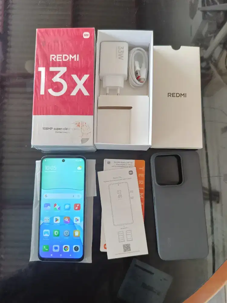 Redmi 13x 8/128 lengkap