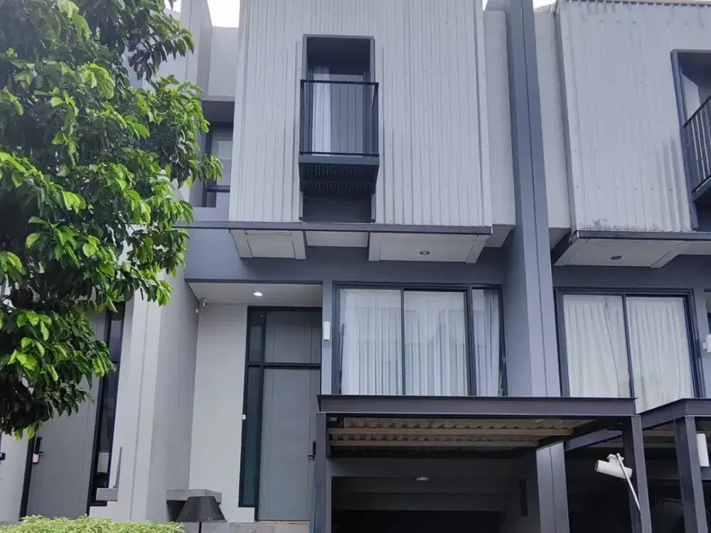 Disewakan Rumah Cantik Imajihaus Fully Furnished 3,5 Lantai Split Level di Greenwich Park BSD