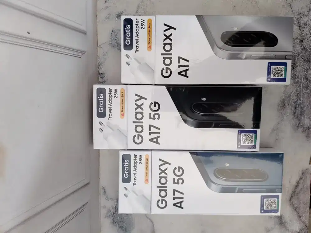 New samsung galaxy A17 5G ram8/128 garansi resmi 1 tahun
