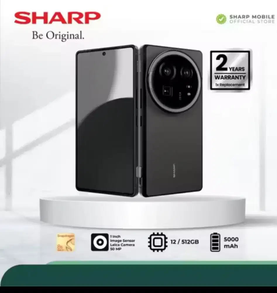 Sharp Aquos R9 pro free evocer Indomart 1jt