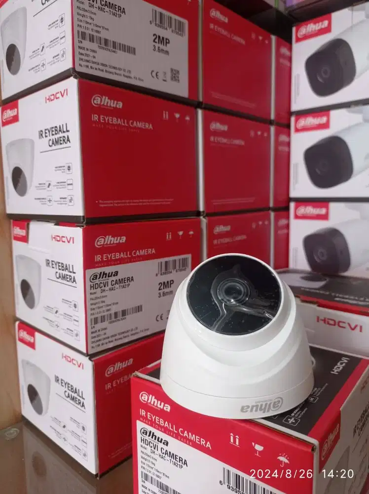 PROMO HEBAT CCTV DAHUA PAKET 4 KAMERA