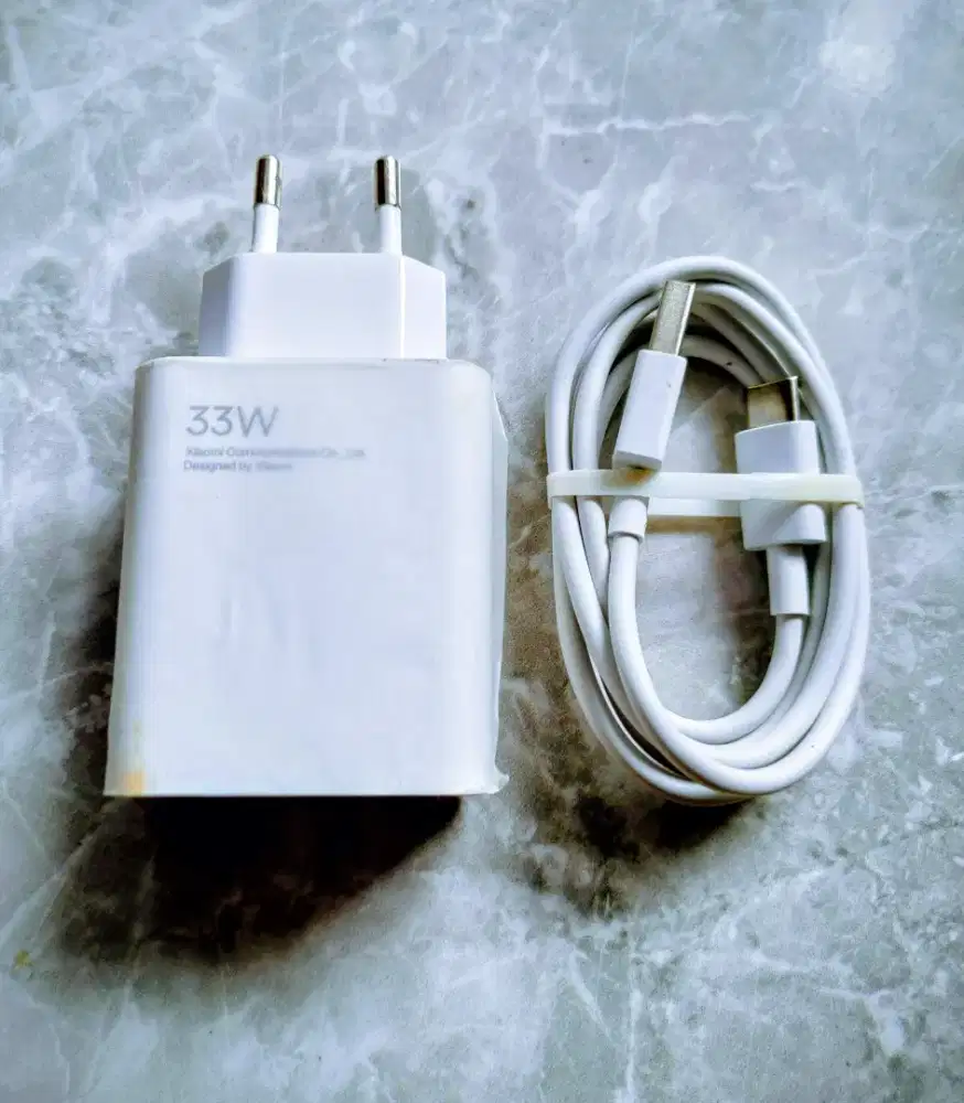 Charger Xiaomi original 33 Watt fast charging copotan redmi note