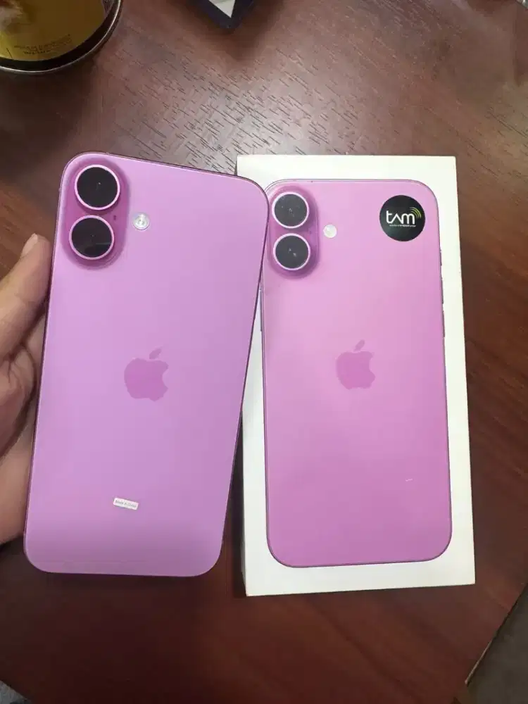iPhone 16 Plus 256GB Pink Garansi iBox 12/04/2026