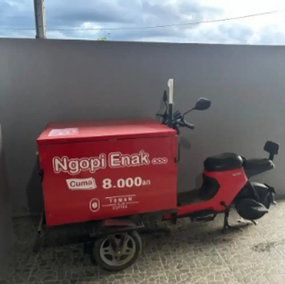 Gerobak kopi motor keliling