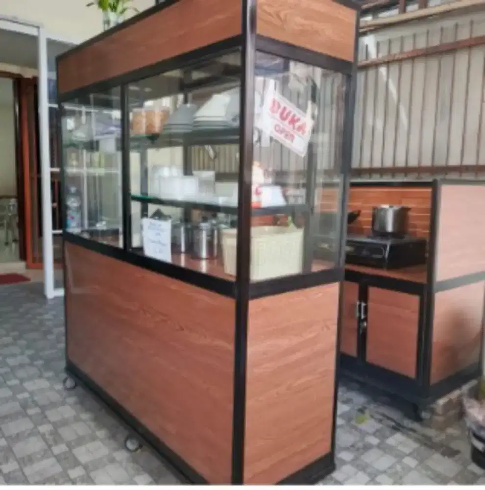 Gerobak makanan macam macam