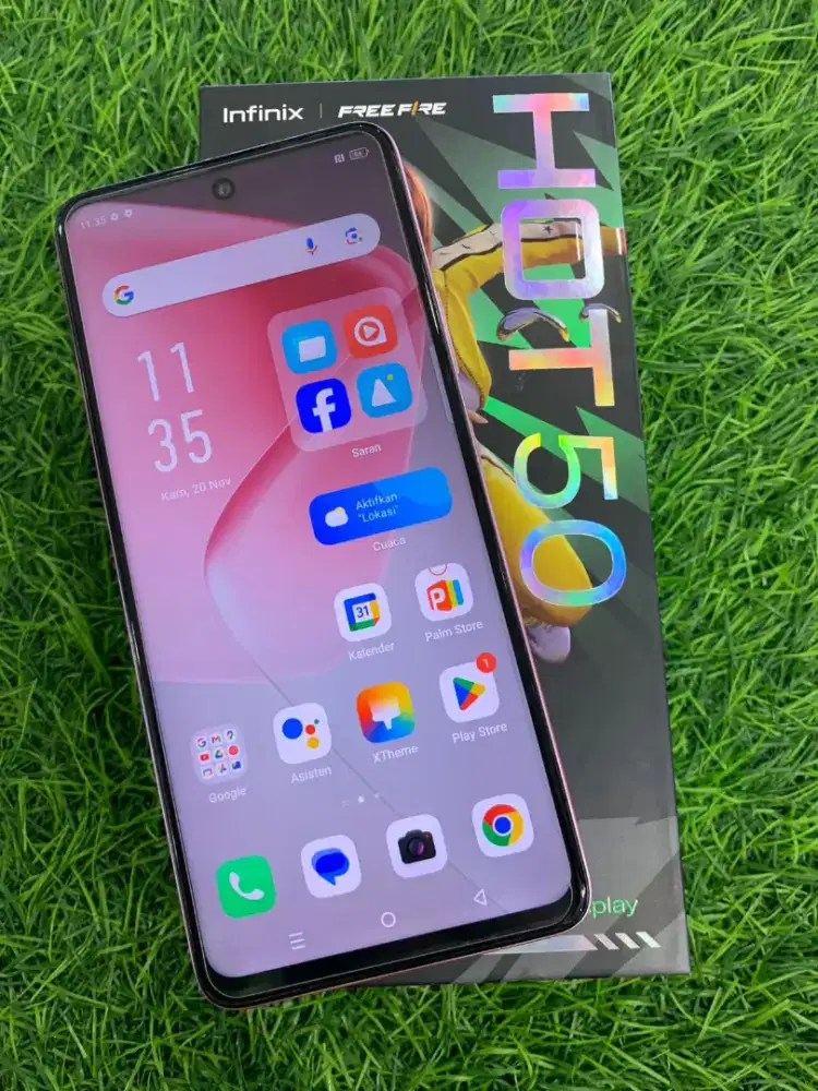 Infinix hot 50 8/128gb fulset mulus