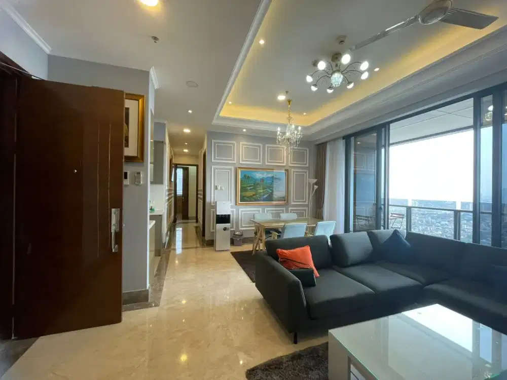 Apartemen Residence District 8 - Luas 153 m2 High Zone Furnish Cantik