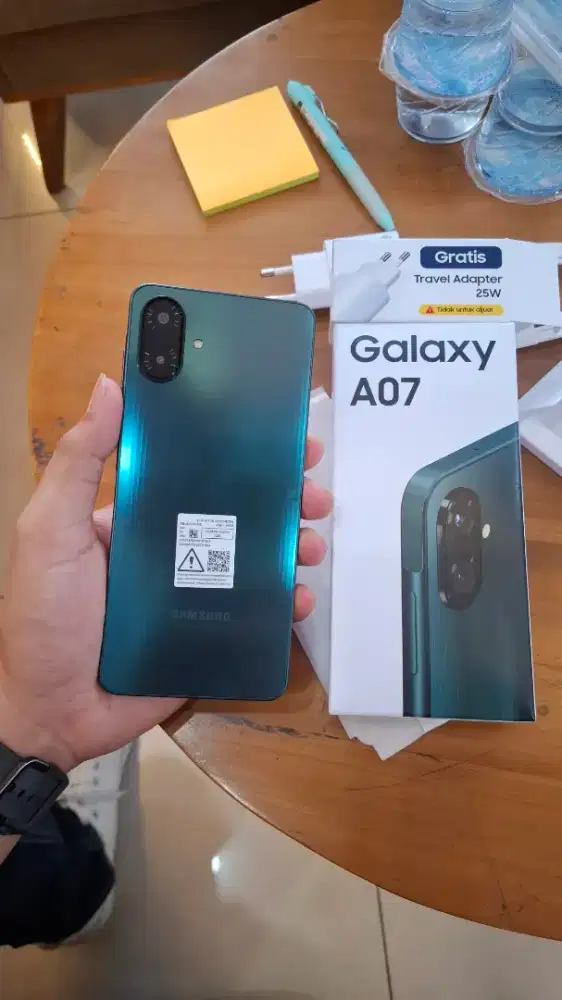 DISKON MURAH! SAMSUNG A07 FREE ADAPTOR ORI 25W BISA COD