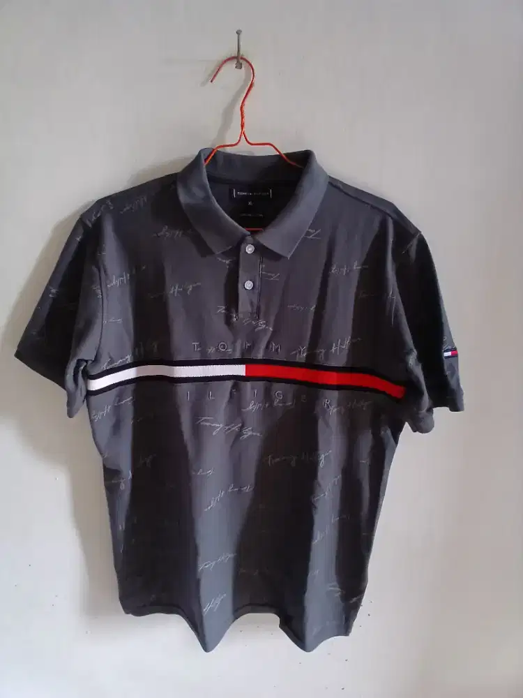 KAOS POLO TOMY HILFIGHER ORIGINAL SIZE XL