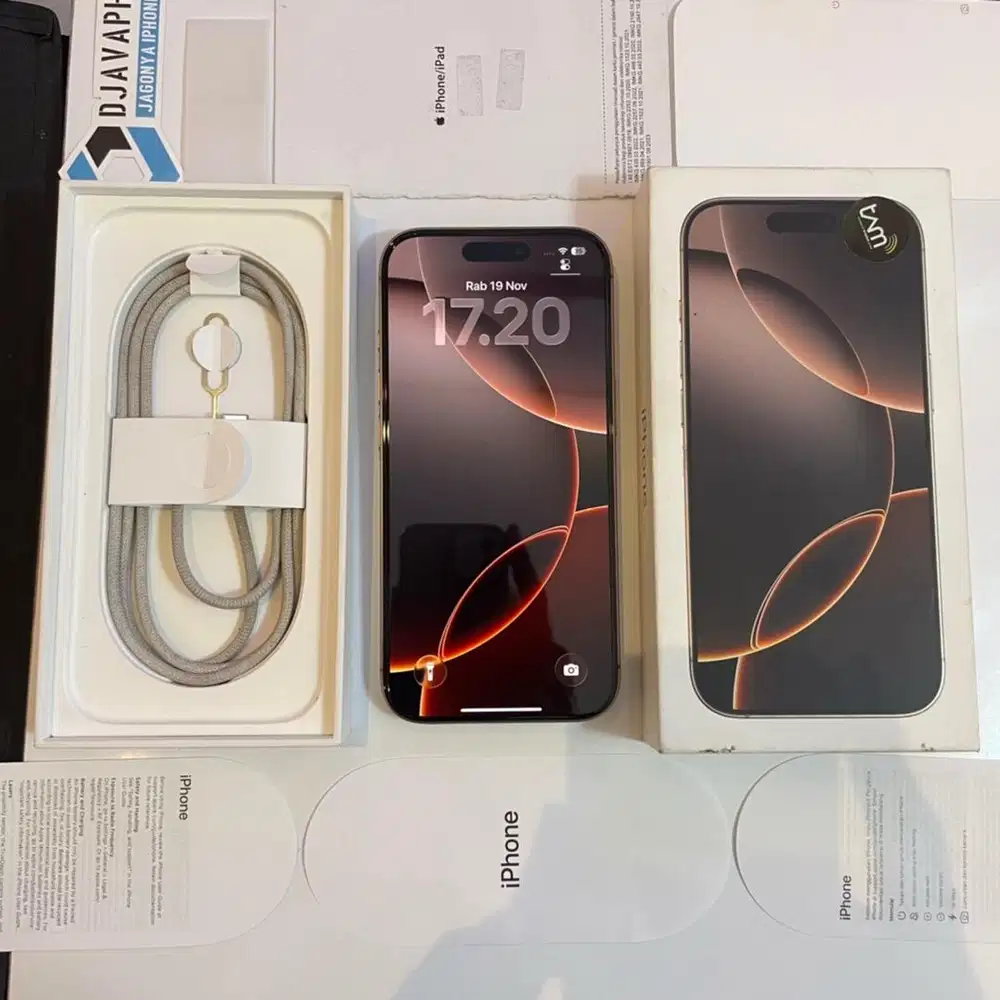 iPhone 16 Pro 128GB BH 100% Garansi Resmi iBox 30 Juni 2026