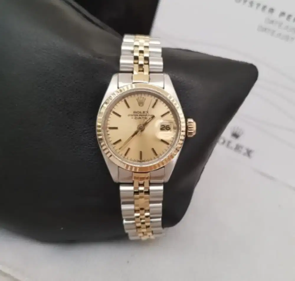 ROLEX 
DATEJUST TWO-TONE LADIES VINTAGE